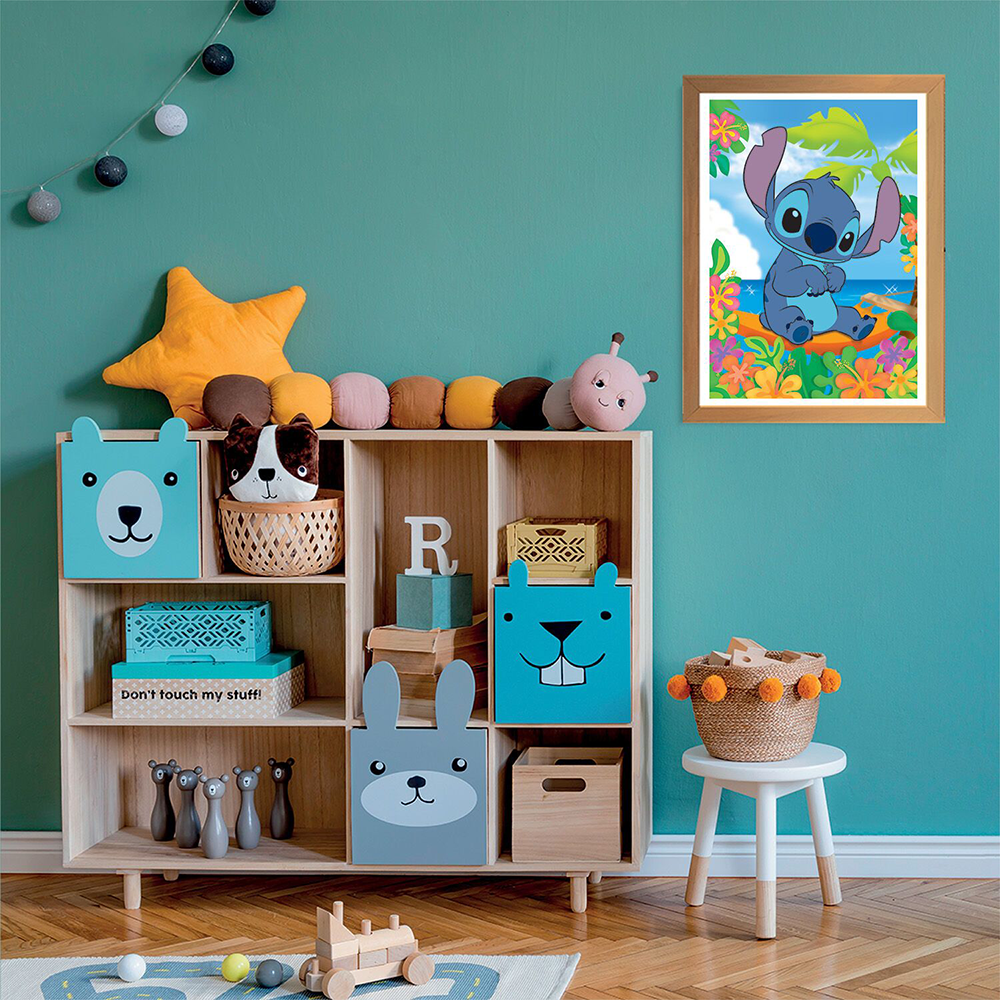 Clementoni Puzzle Παιδικό Super Color Disney Stitch 104 τμχ